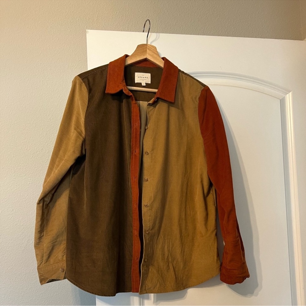 Sezane Corduroy Shirt